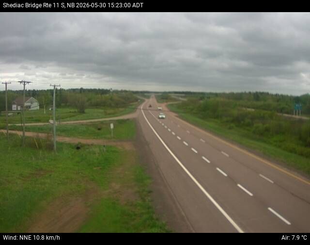 Web Cam image of Shediac Bridge (NB Highway 11)