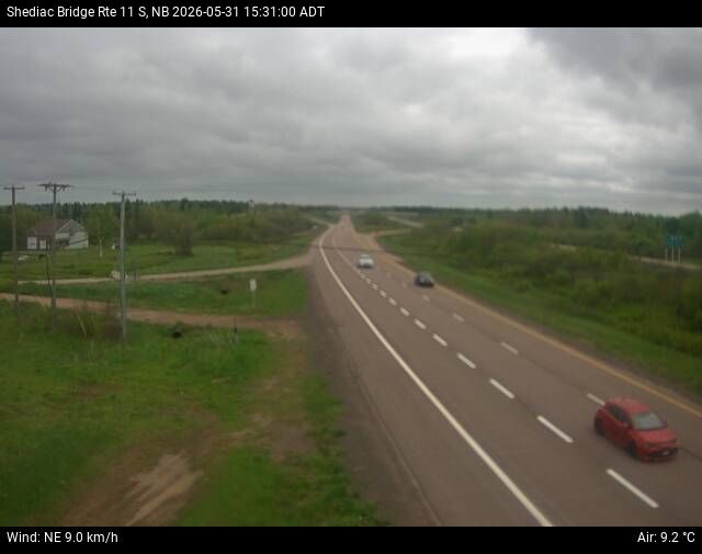 Web Cam image of Shediac Bridge (NB Highway 11)