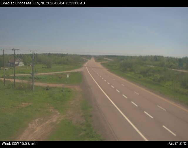 Web Cam image of Shediac Bridge (NB Highway 11)