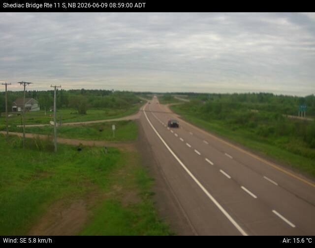 Web Cam image of Shediac Bridge (NB Highway 11)