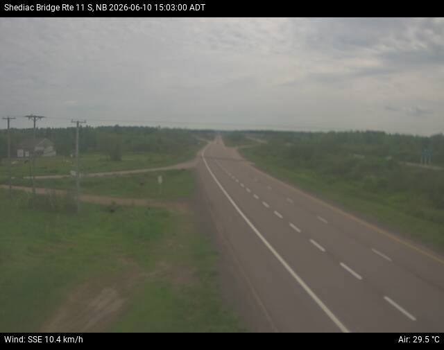 Web Cam image of Shediac Bridge (NB Highway 11)