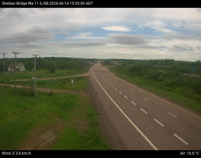Web Cam image of Shediac Bridge (NB Highway 11)