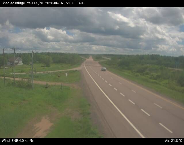 Web Cam image of Shediac Bridge (NB Highway 11)