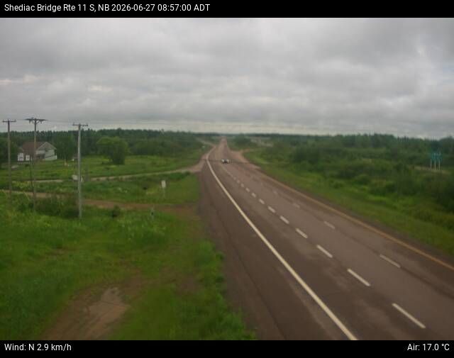 Web Cam image of Shediac Bridge (NB Highway 11)