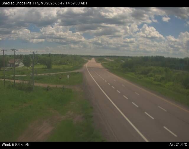 Web Cam image of Shediac Bridge (NB Highway 11)