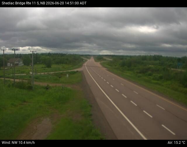 Web Cam image of Shediac Bridge (NB Highway 11)