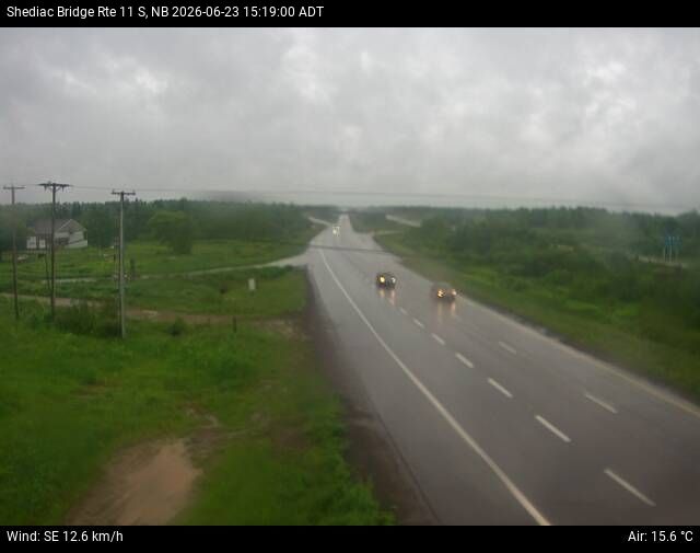 Web Cam image of Shediac Bridge (NB Highway 11)