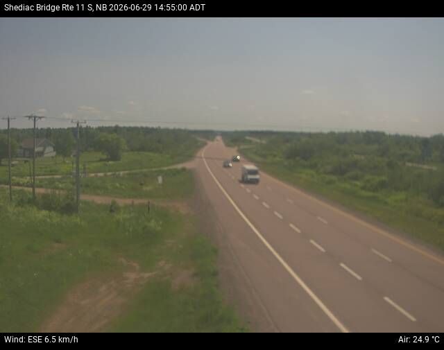 Web Cam image of Shediac Bridge (NB Highway 11)