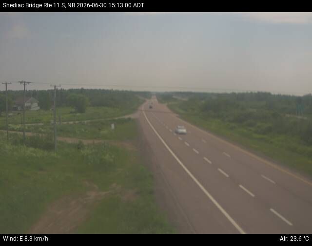 Web Cam image of Shediac Bridge (NB Highway 11)