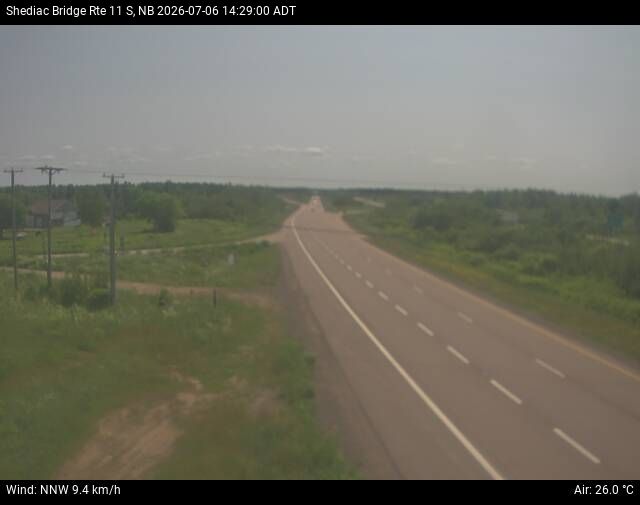 Web Cam image of Shediac Bridge (NB Highway 11)