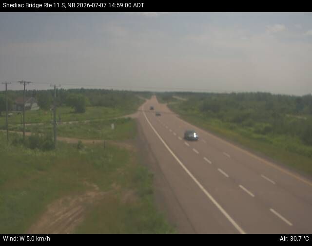 Web Cam image of Shediac Bridge (NB Highway 11)