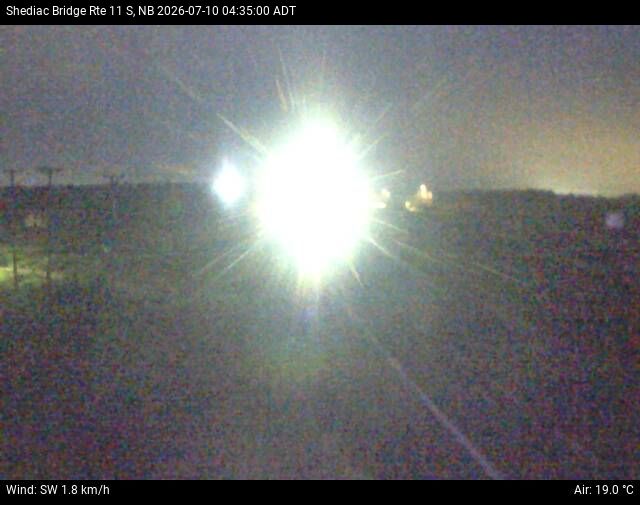 Web Cam image of Shediac Bridge (NB Highway 11)