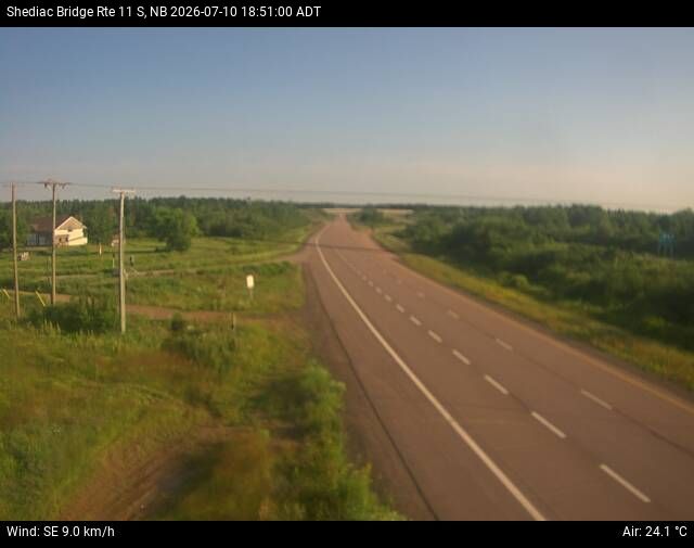 Web Cam image of Shediac Bridge (NB Highway 11)