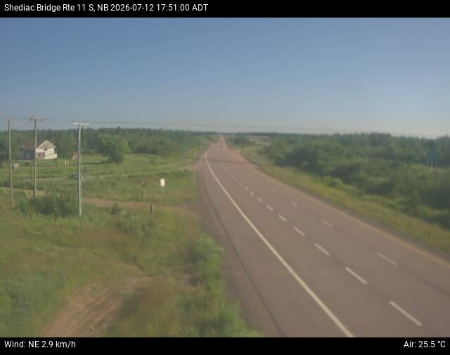 Web Cam image of Shediac Bridge (NB Highway 11)