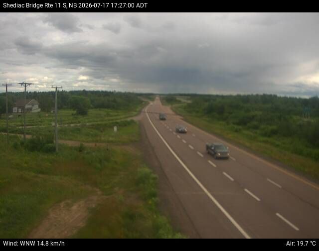 Web Cam image of Shediac Bridge (NB Highway 11)