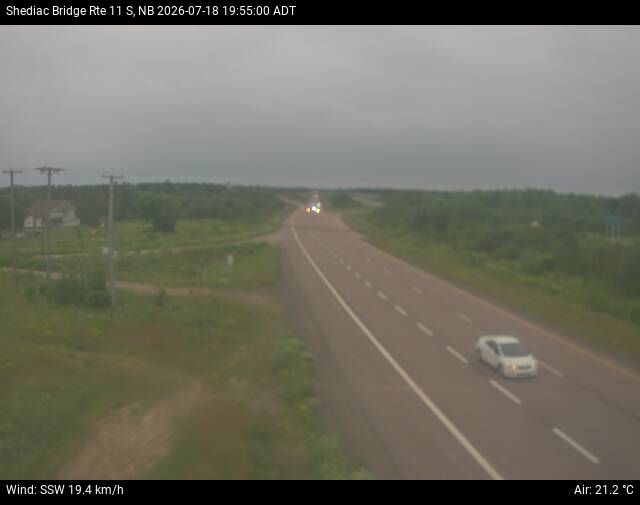 Web Cam image of Shediac Bridge (NB Highway 11)