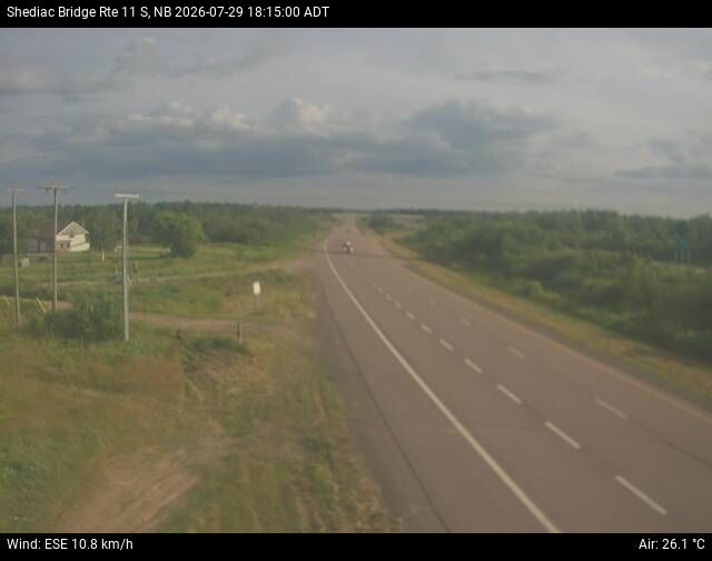 Web Cam image of Shediac Bridge (NB Highway 11)