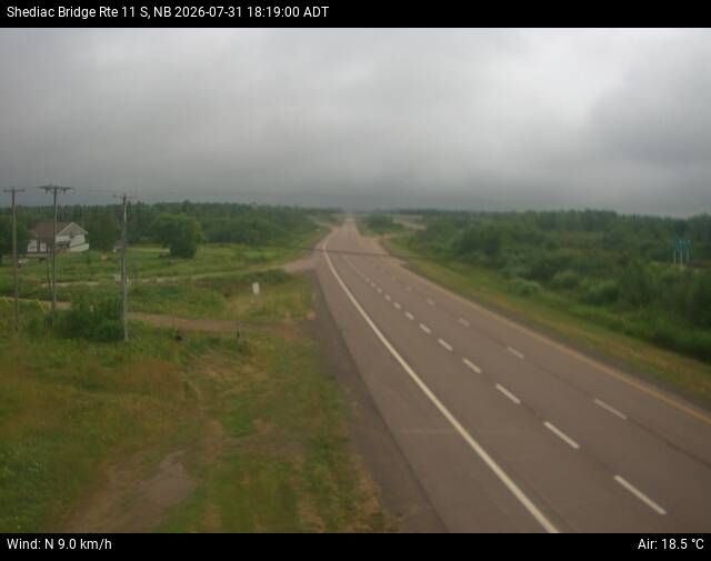 Web Cam image of Shediac Bridge (NB Highway 11)