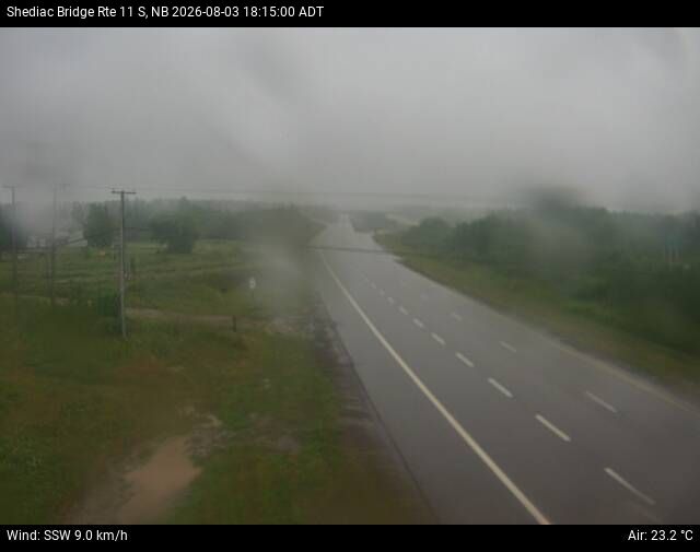 Web Cam image of Shediac Bridge (NB Highway 11)