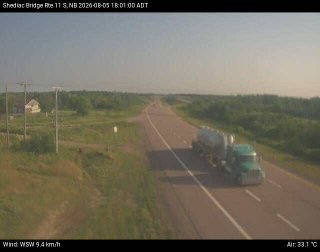 Web Cam image of Shediac Bridge (NB Highway 11)