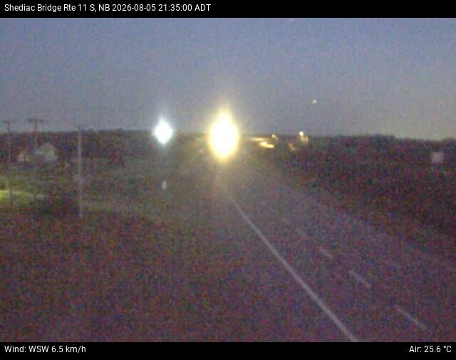 Web Cam image of Shediac Bridge (NB Highway 11)
