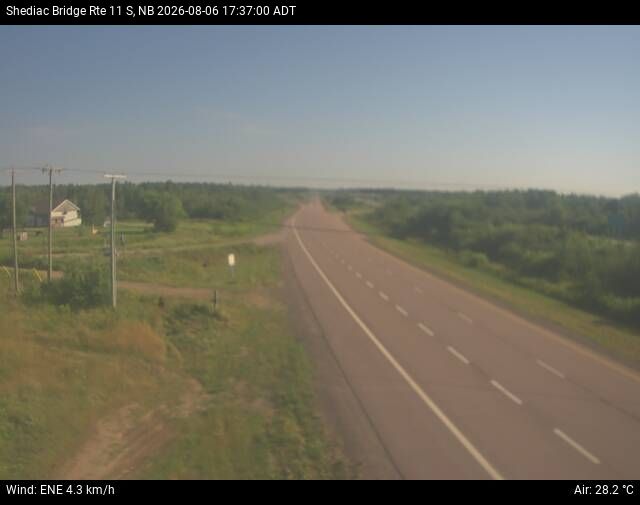 Web Cam image of Shediac Bridge (NB Highway 11)