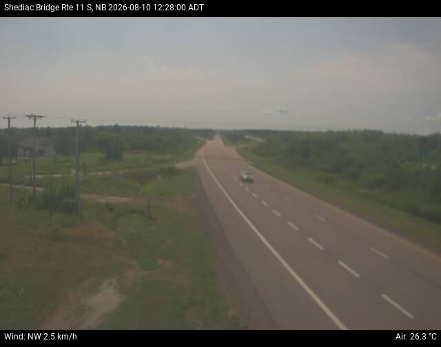 Web Cam image of Shediac Bridge (NB Highway 11)