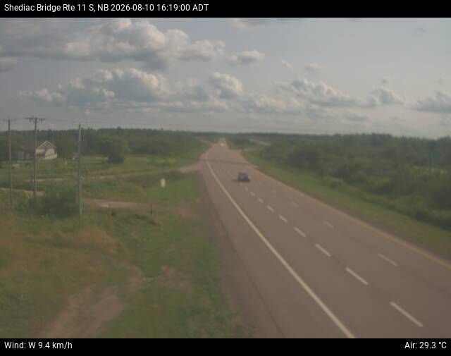 Web Cam image of Shediac Bridge (NB Highway 11)