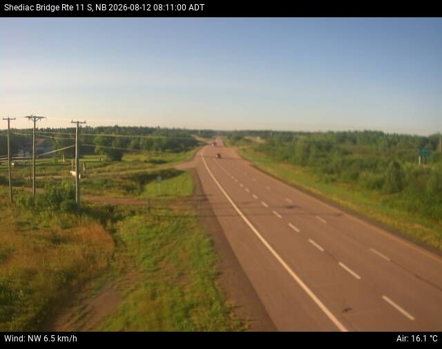 Web Cam image of Shediac Bridge (NB Highway 11)