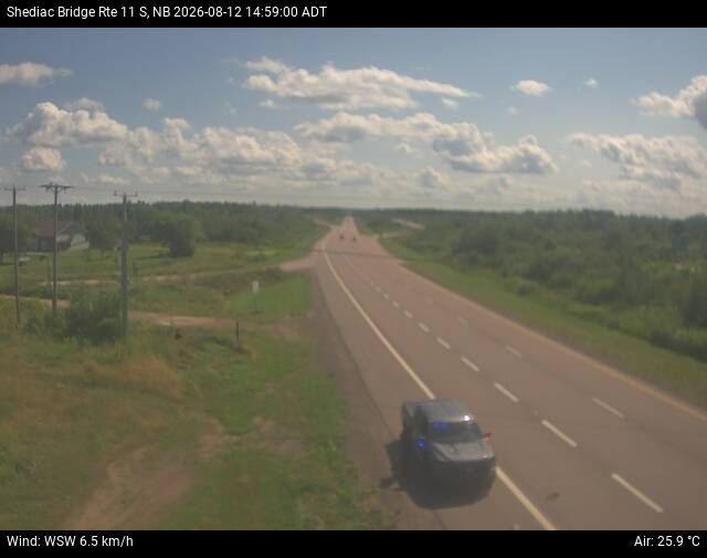 Web Cam image of Shediac Bridge (NB Highway 11)