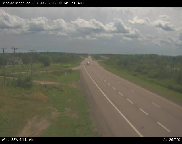 Web Cam image of Shediac Bridge (NB Highway 11)