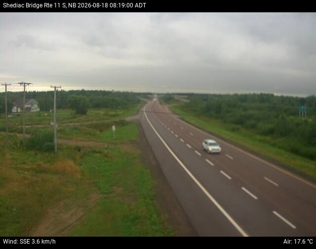 Web Cam image of Shediac Bridge (NB Highway 11)