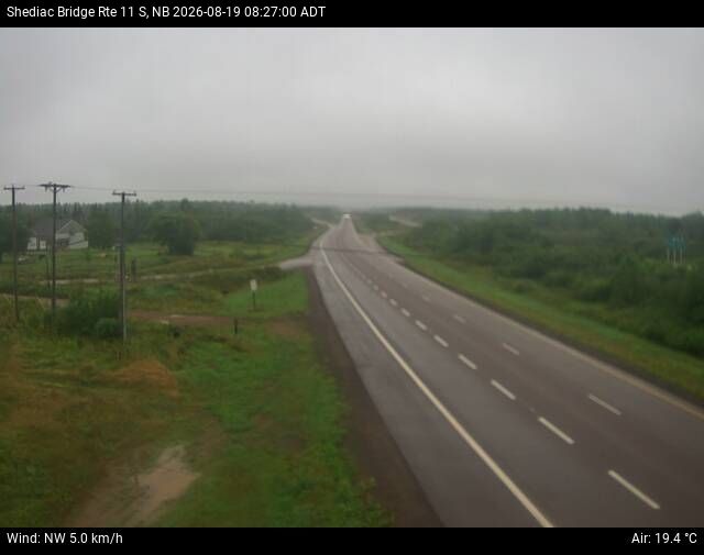 Web Cam image of Shediac Bridge (NB Highway 11)