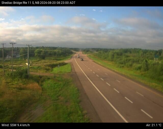 Web Cam image of Shediac Bridge (NB Highway 11)
