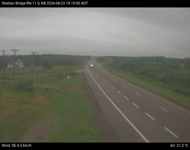 Web Cam image of Shediac Bridge (NB Highway 11)