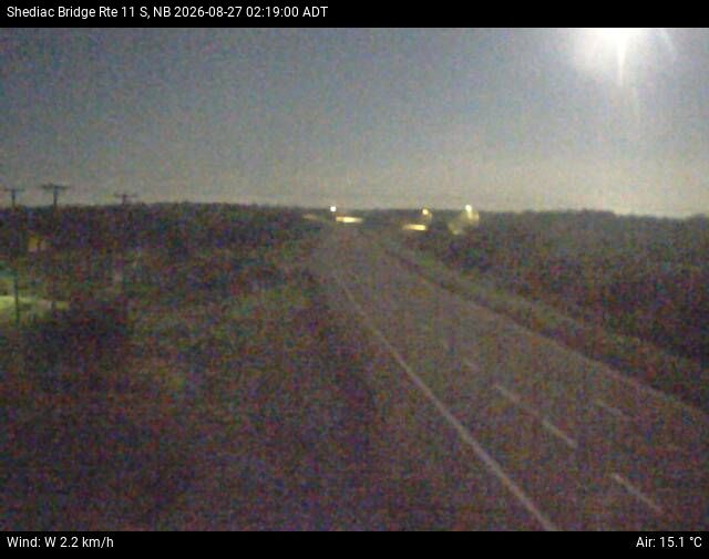 Web Cam image of Shediac Bridge (NB Highway 11)