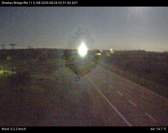 Web Cam image of Shediac Bridge (NB Highway 11)