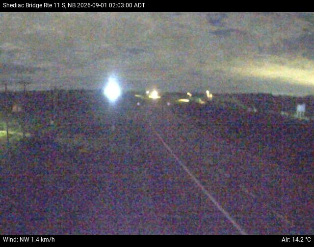 Web Cam image of Shediac Bridge (NB Highway 11)