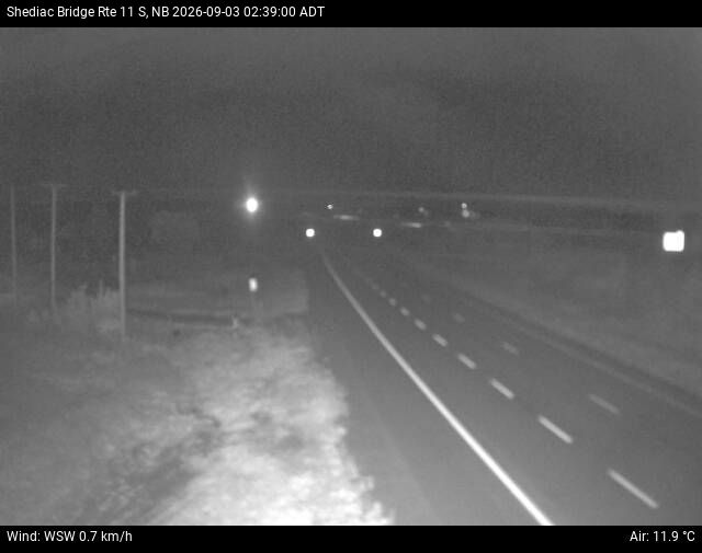 Web Cam image of Shediac Bridge (NB Highway 11)