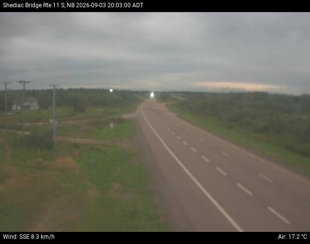 Web Cam image of Shediac Bridge (NB Highway 11)