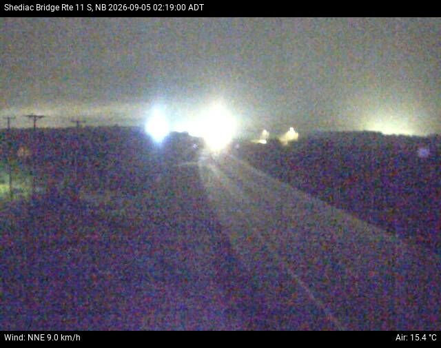 Web Cam image of Shediac Bridge (NB Highway 11)