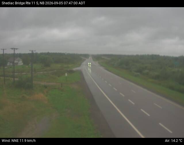 Web Cam image of Shediac Bridge (NB Highway 11)