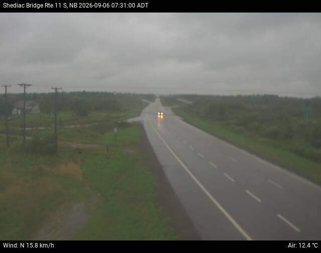 Web Cam image of Shediac Bridge (NB Highway 11)