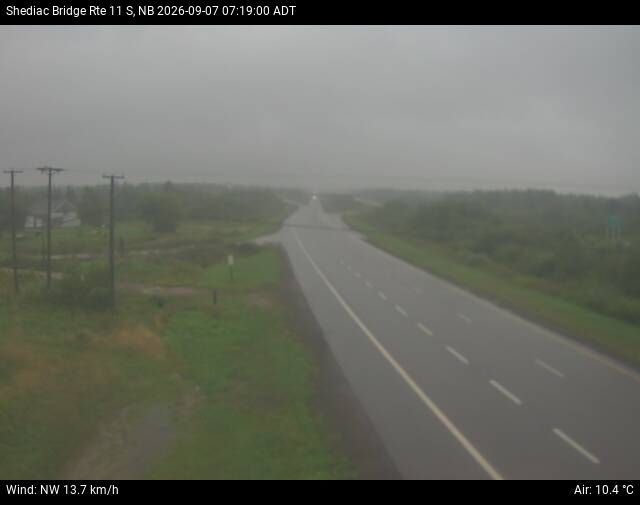 Web Cam image of Shediac Bridge (NB Highway 11)