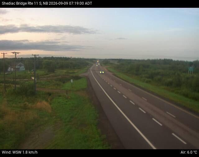 Web Cam image of Shediac Bridge (NB Highway 11)