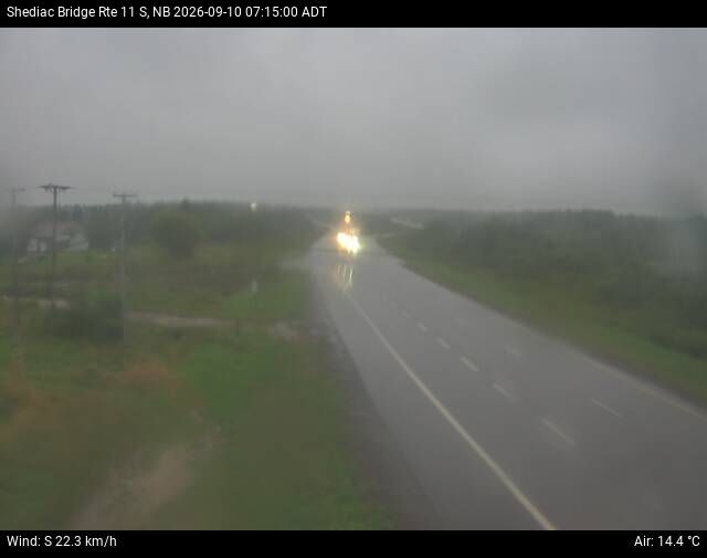 Web Cam image of Shediac Bridge (NB Highway 11)