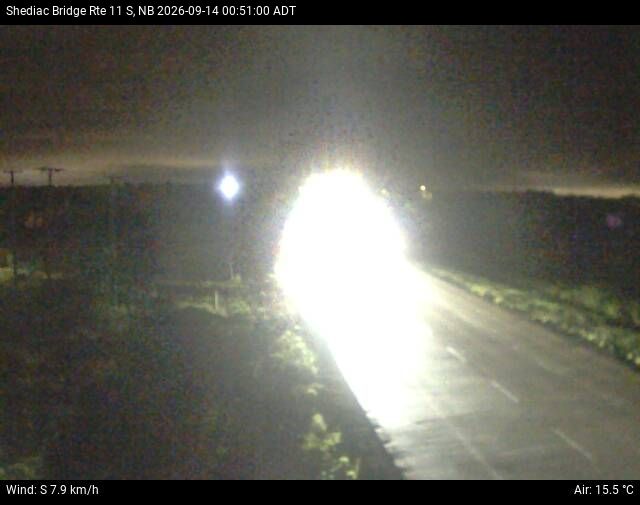 Web Cam image of Shediac Bridge (NB Highway 11)