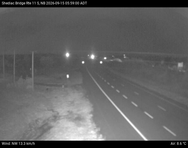 Web Cam image of Shediac Bridge (NB Highway 11)