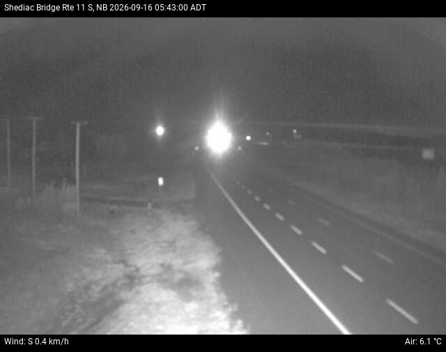 Web Cam image of Shediac Bridge (NB Highway 11)