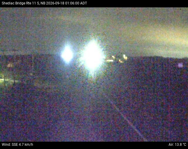 Web Cam image of Shediac Bridge (NB Highway 11)